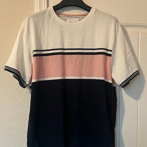 Mens Denim & Flower Knit T-Shirt Size XL NWT